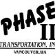 Phase, II Transportation, Inc. Logo