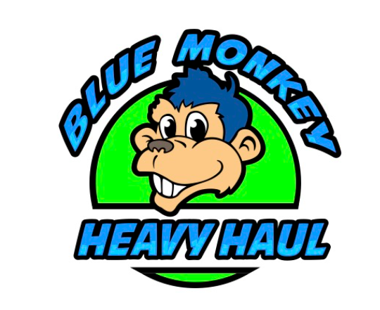 Blue Monkey Heavy Haul/Express Logo