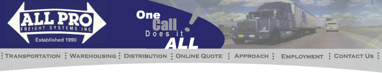 All Pro Freight Carriers, Inc. Logo